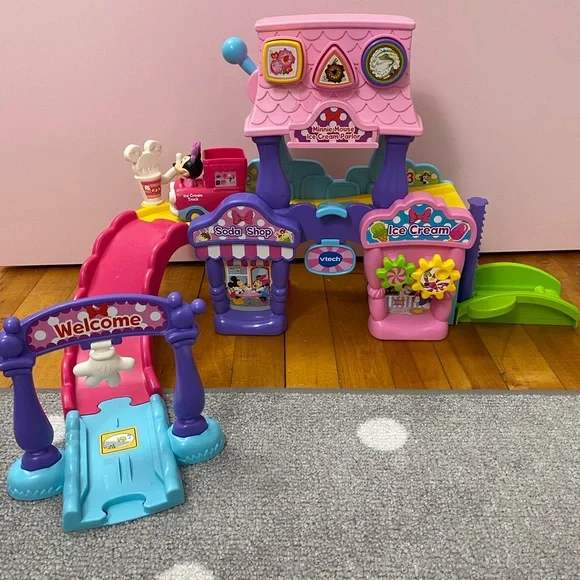 Vtech go go smart wheels cheap minnie mouse ice cream parlor